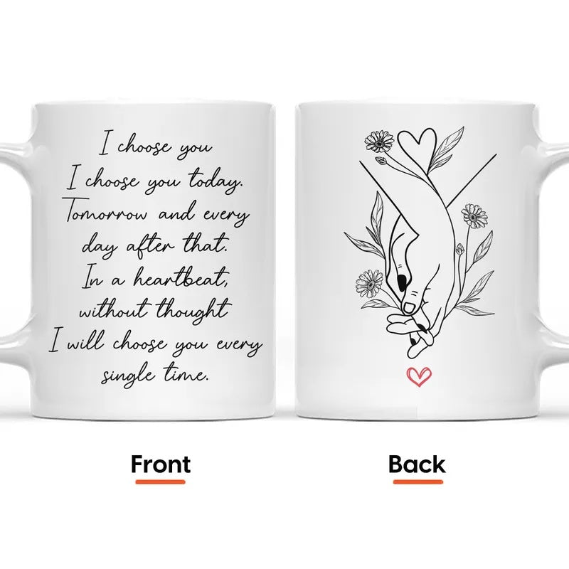 I Choose You - Personalized Mug