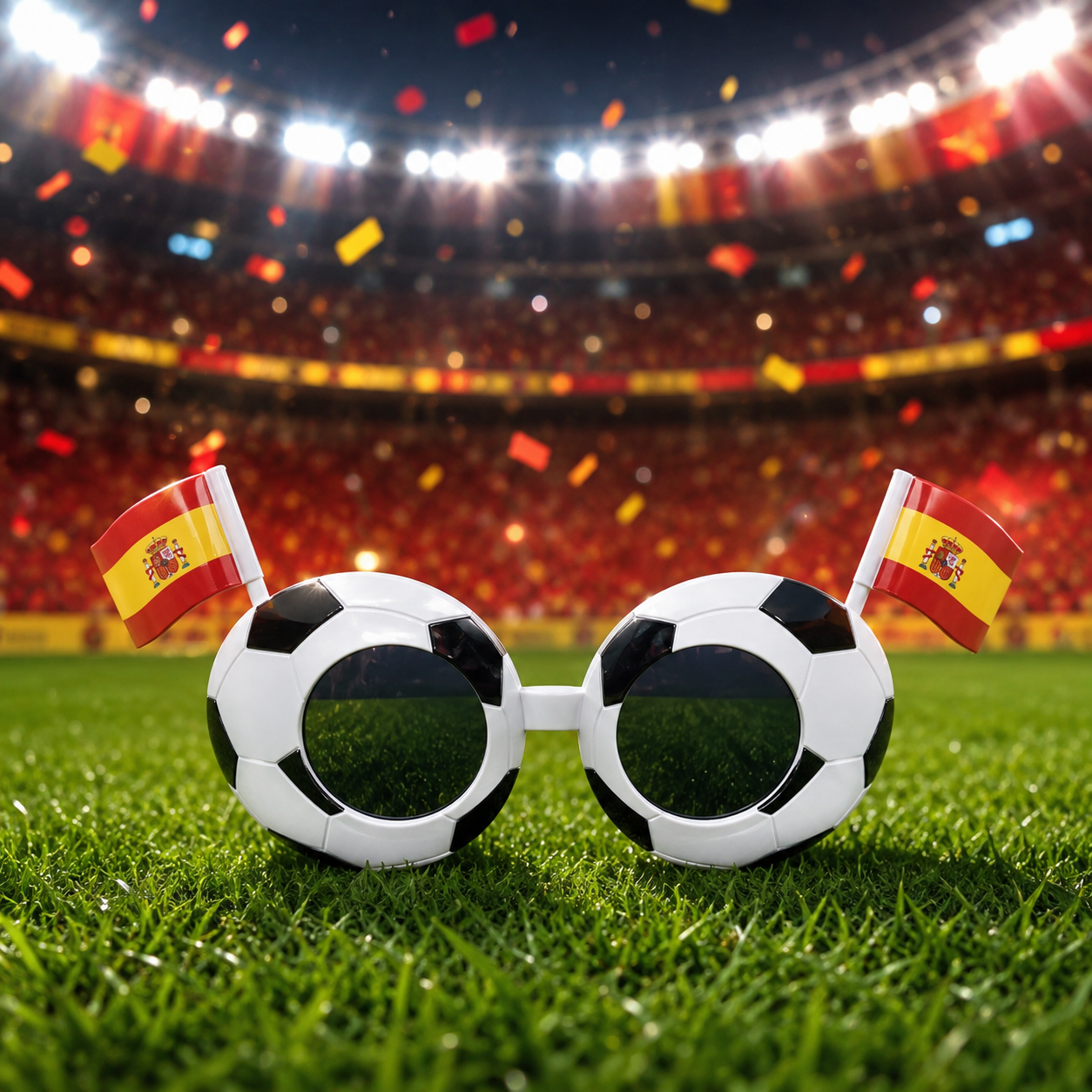 2026 USA-Canada-Mexico Soccer Sunglasses — USA & Canada Flag Cheering Props — UV400 Sunglasses