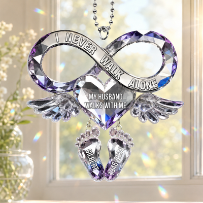 Your Love Still Rides Beside Me Every Day - Personalized Acrylic Car Hanger