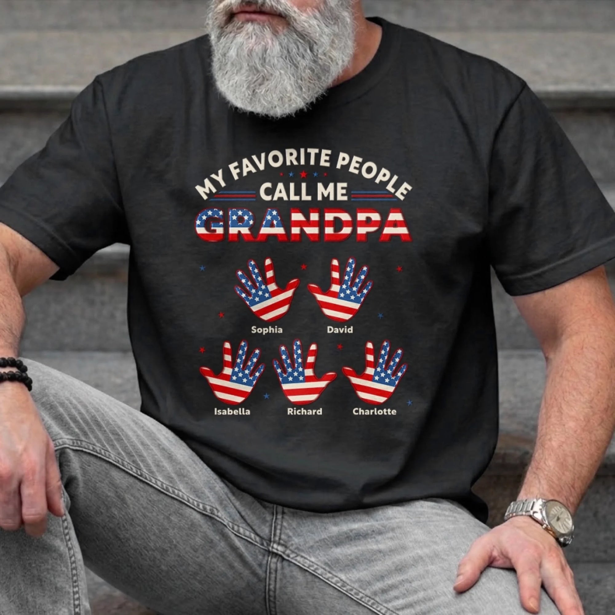 Custom Unisex T-shirt, Premium T-shirt, Hoodie - Personalized Father's Day Birthday Gifts For Dad, Grandpa - Legendary Since Day One