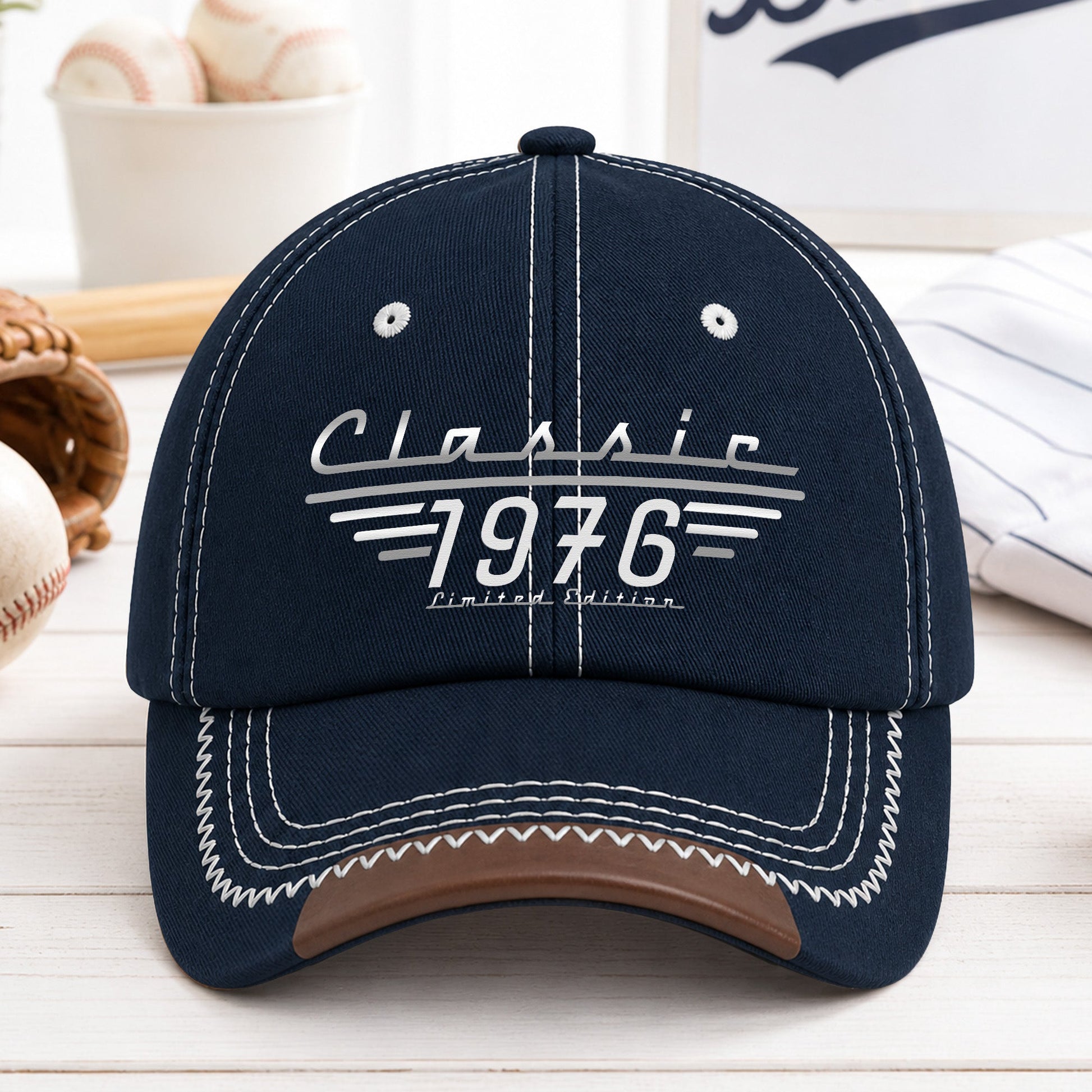 Limited Vintage Custom Cap – Perfect Personalized Present for Him, Dad, Grandpa, Husband on Birthday and Father’s Day