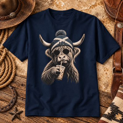 Highland Cow Apparel, Scottish Cattle T‑Shirt Sweatshirt Hoodie, Scotland Highlands Heritage Travel Souvenir Gift, Vintage Celtic Farm Rustic Top for Highland Cow Lovers