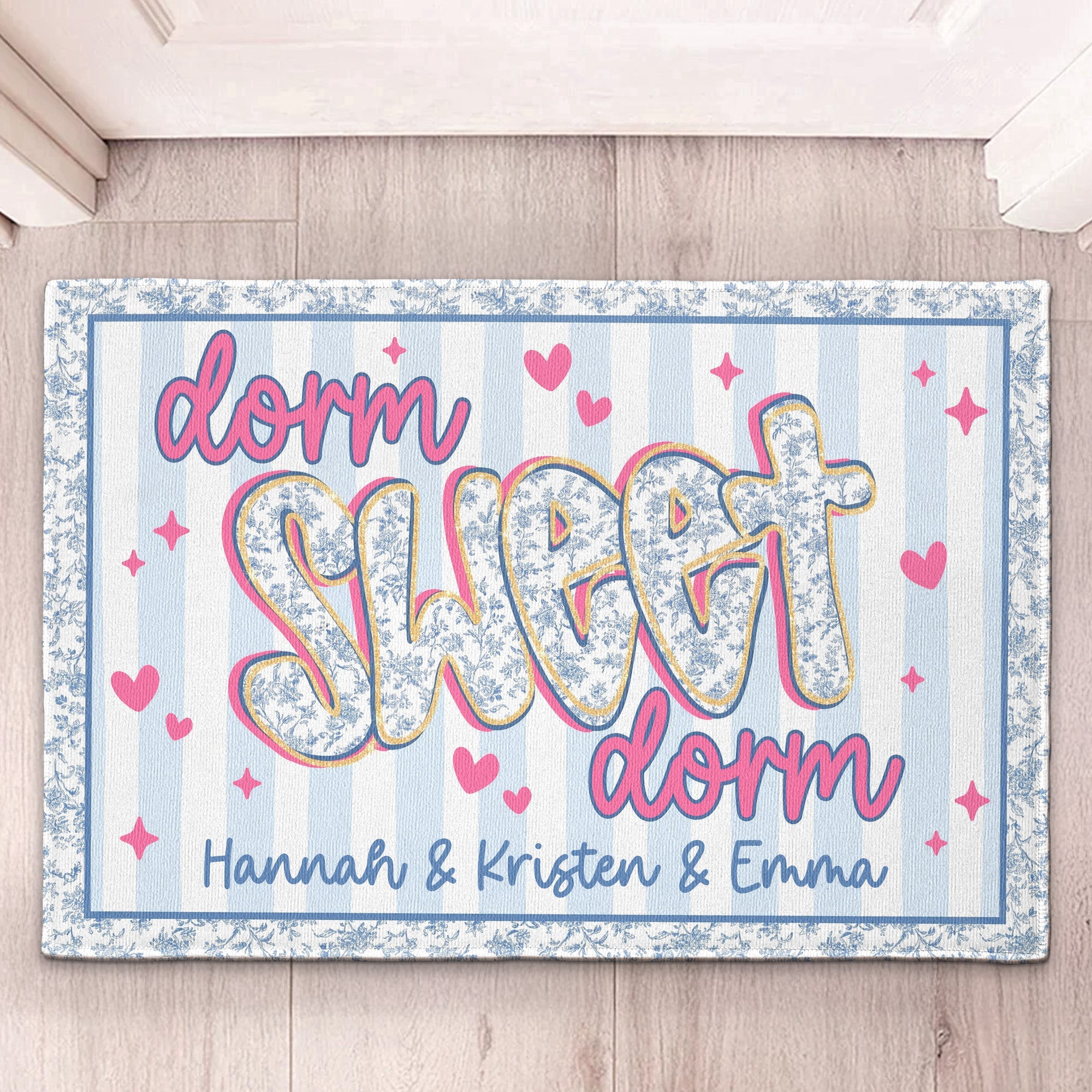 Dorm Sweet Dorm - Personalized Doormat