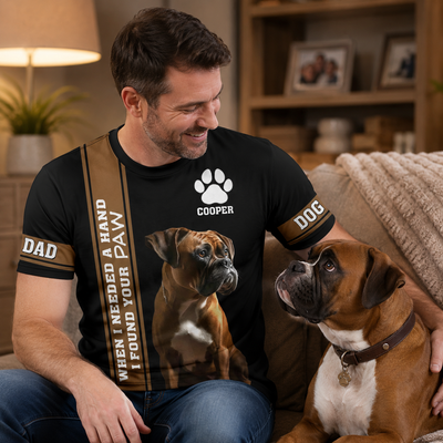 Some Therapists Have Four Legs, Personalized Shirt Custom Photo Gift For Dog Lovers