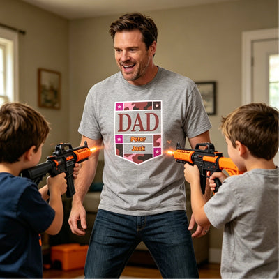 Personalized Name Dad Shirt - Funny Father's Day Gift For Dad, Husband