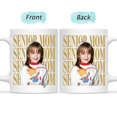 Custom Photo Vintage Senior Family - Personalized Mug