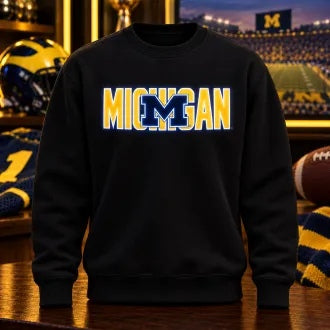 NCAA American Football LED Glow Sweatshirt – College Team Logo Design, Game Day Gift for Football Fans