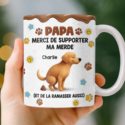 3D Puff Printed Custom Mug – Gift for Animal Lovers – It’s Us