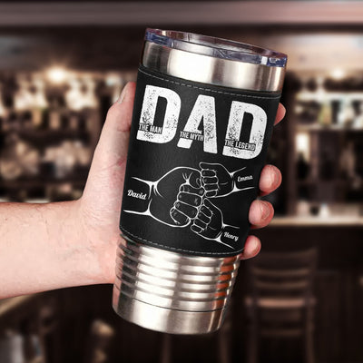 Father's Day Gifts, Dad The Man The Myth The Legend Father's Day Gift For Dad, Husband - Personalized 20oz Tumbler