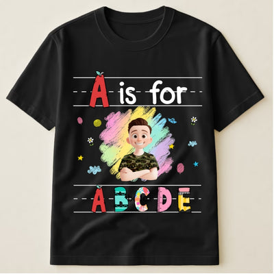 Custom Kids Name Back To School - Personalized Shirt