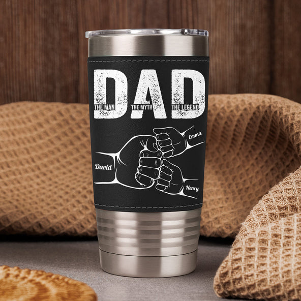 Father's Day Gifts, Dad The Man The Myth The Legend Father's Day Gift For Dad, Husband - Personalized 20oz Tumbler