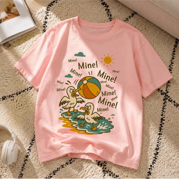 Funny Seagulls Personalized Shirt- Father's Day Gift For Dad, Husband