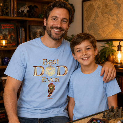 Dungeons Dad Custom Name Shirt - Funny Father’s Day Gift For Dad, Grandpa