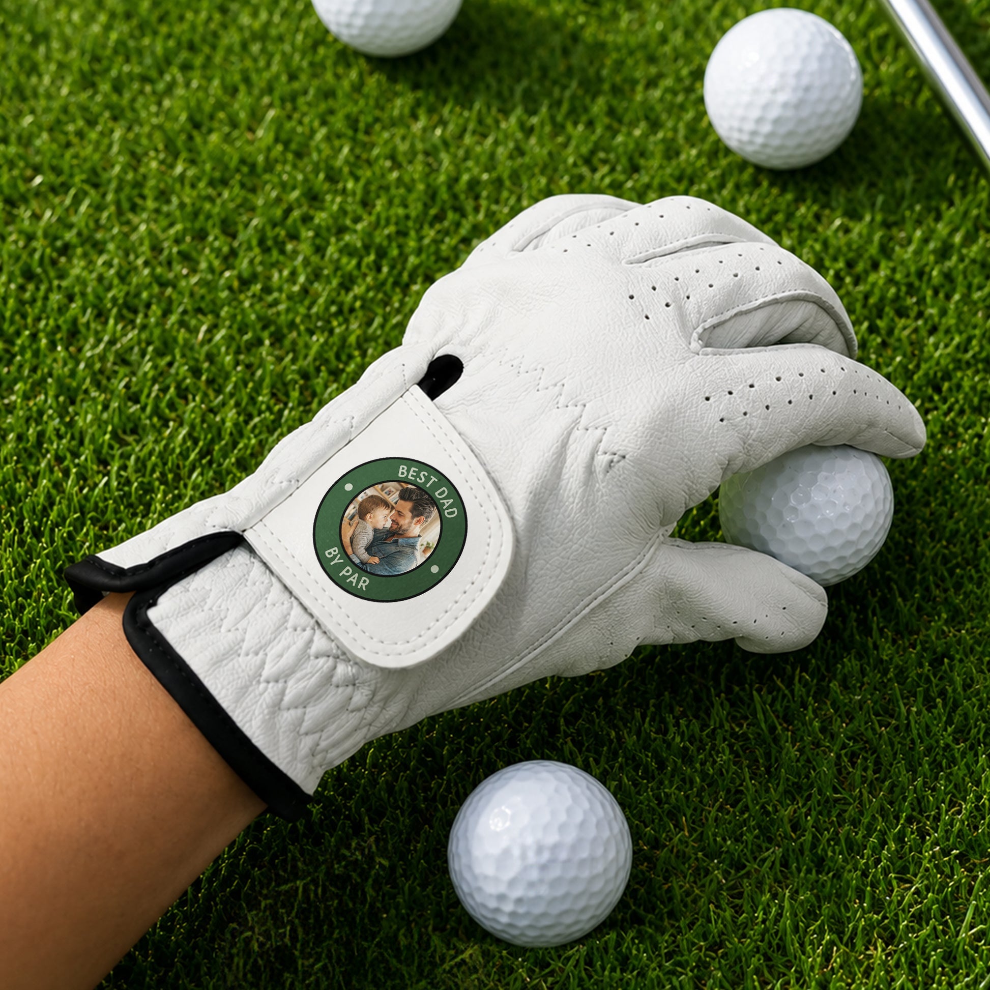 Father's Day Gift, I Love You To The Rough And Back - Personalized Golf Glove