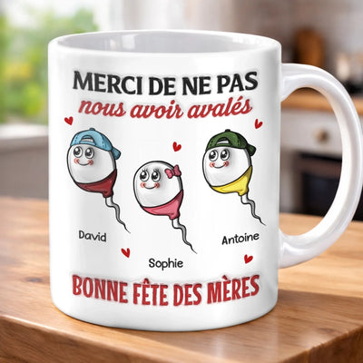 3D Puff Printed Custom Mug – Mother’s Day Gift for Mom – Hello, Our Mother