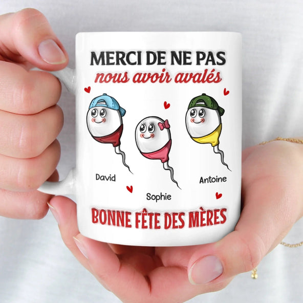 3D Puff Printed Custom Mug – Mother’s Day Gift for Mom – Hello, Our Mother