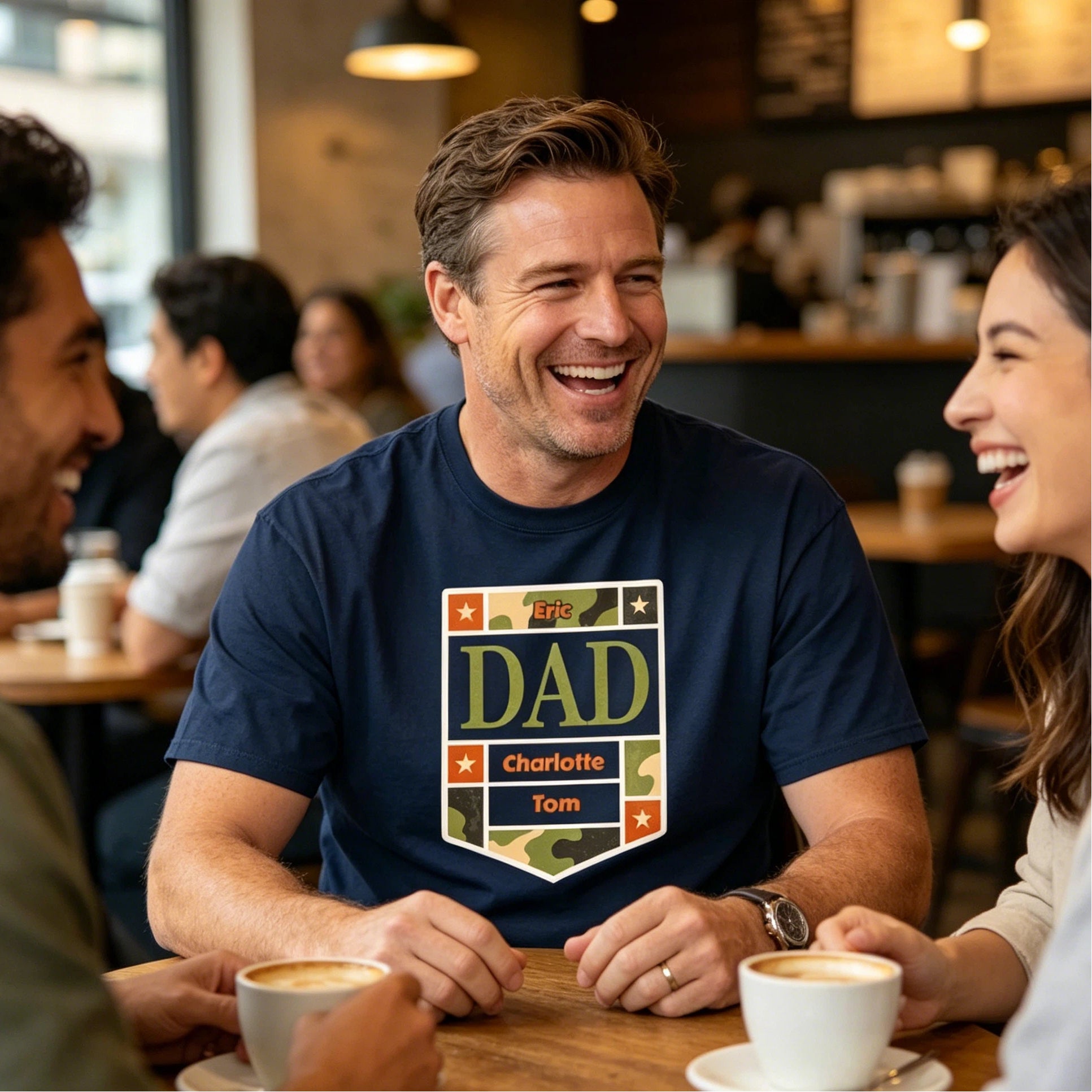 Personalized Name Dad Shirt - Funny Father's Day Gift For Dad, Husband