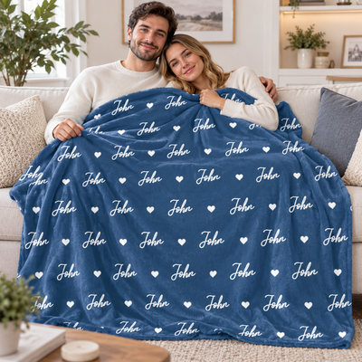 Personalized Blanket - Birthday Gift For Kids, Family - Wrapped In Lots Of Lovet for Pet Lover