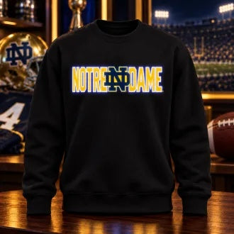 NCAA American Football LED Glow Sweatshirt – College Team Logo Design, Game Day Gift for Football Fans