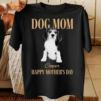 Trending Vintage Dog Mom - Personalized Shirt - Mother's Day Gift For Dog Mom