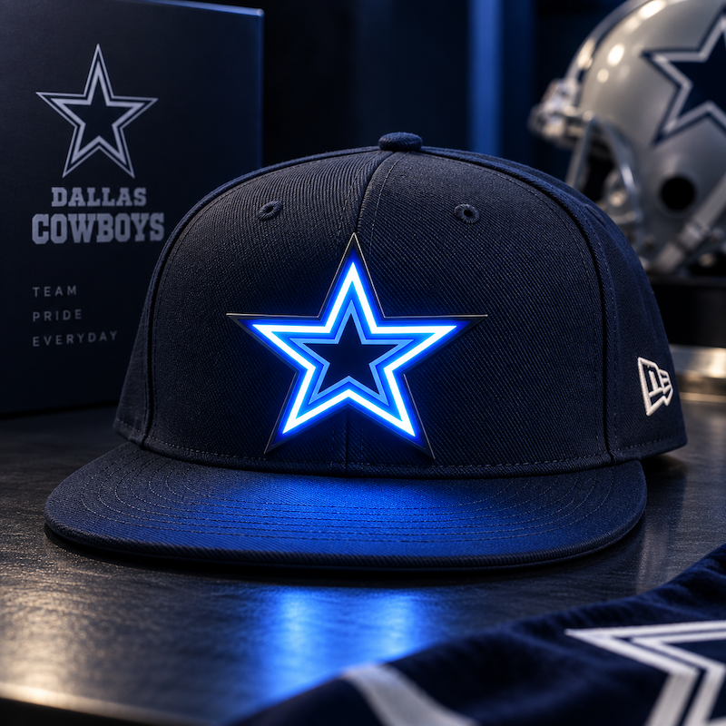American Football 32 Team Fan LED Light-Up Snapback Cap 2026