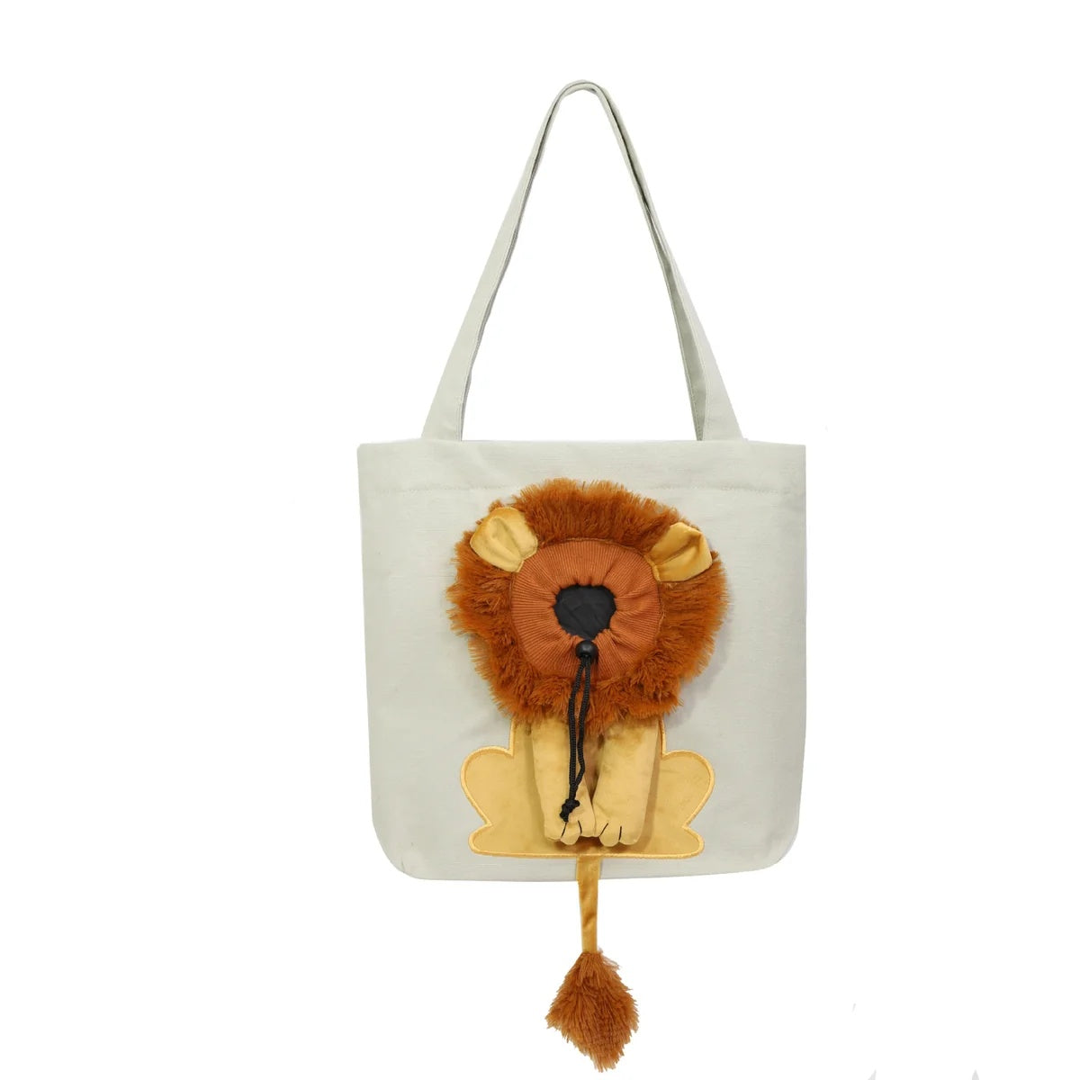 Soft Pet Carrier Bag – Lion Design Portable Travel Carrier