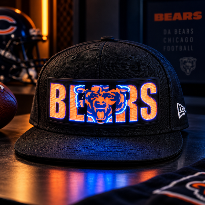 American Football 32 Team Fan LED Light-Up Snapback Cap 2026