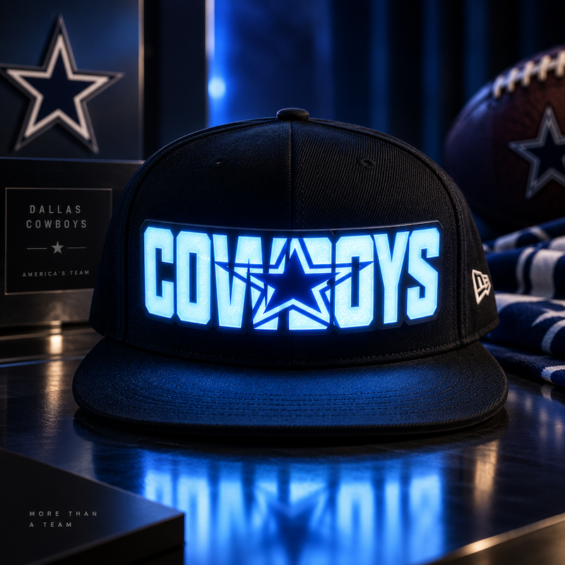 American Football 32 Team Fan LED Light-Up Snapback Cap 2026