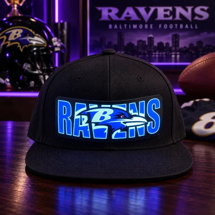 American Football 32 Team Fan LED Light-Up Snapback Cap 2026