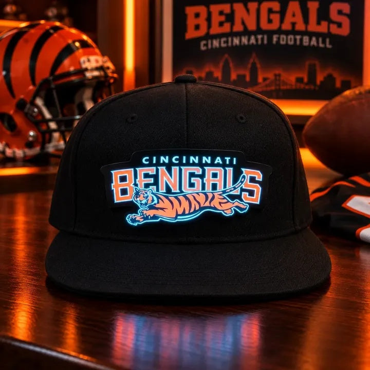 American Football 32 Team Fan LED Light-Up Snapback Cap 2026