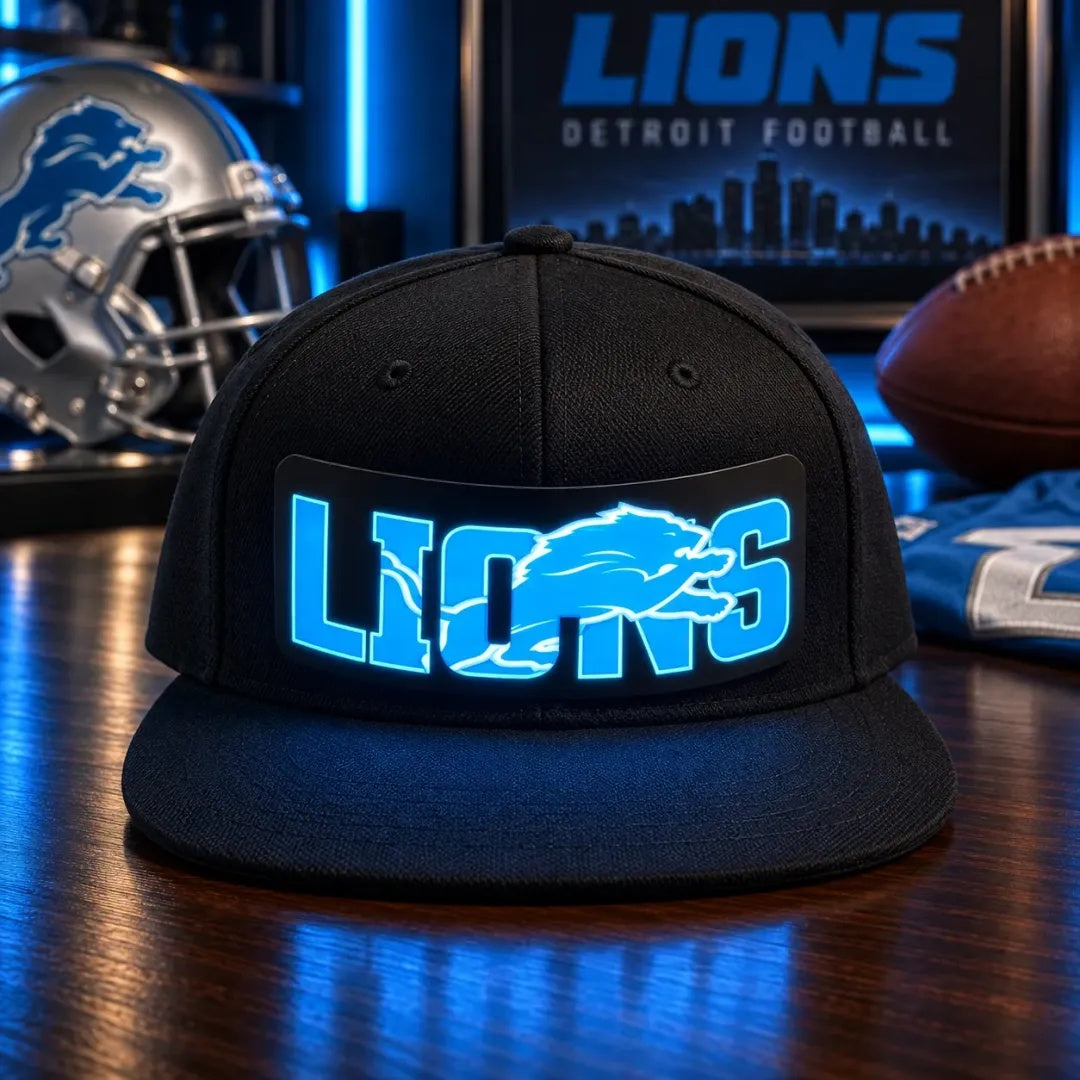 American Football 32 Team Fan LED Light-Up Snapback Cap 2026