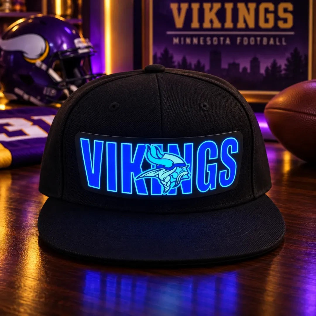 American Football 32 Team Fan LED Light-Up Snapback Cap 2026