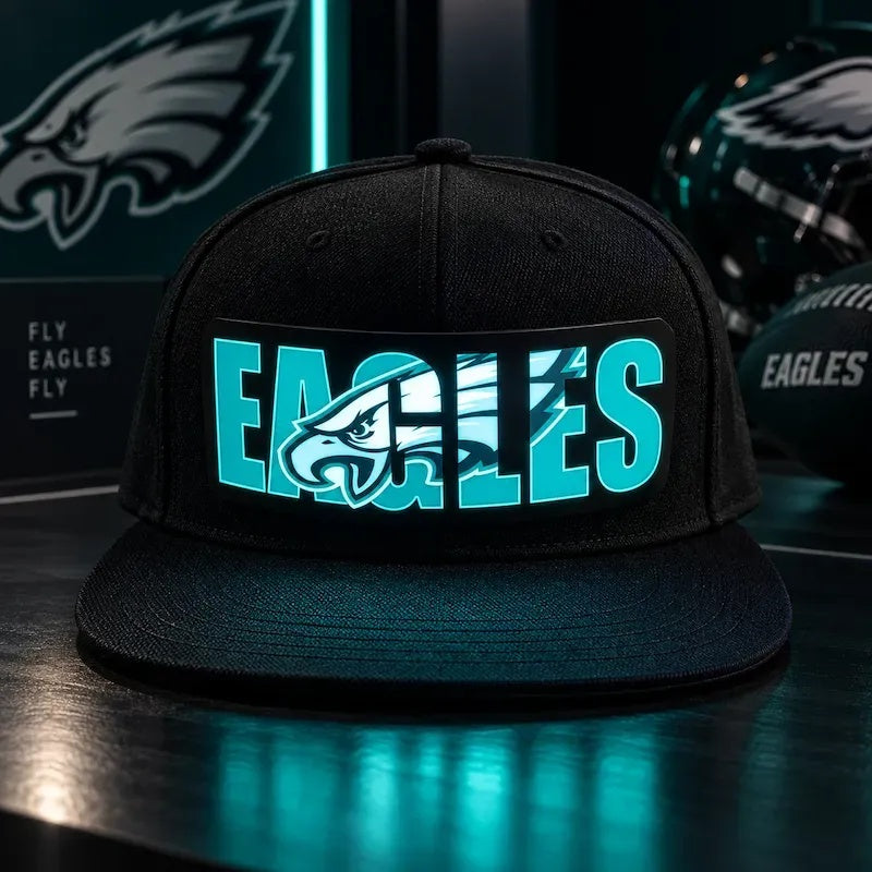 American Football 32 Team Fan LED Light-Up Snapback Cap 2026