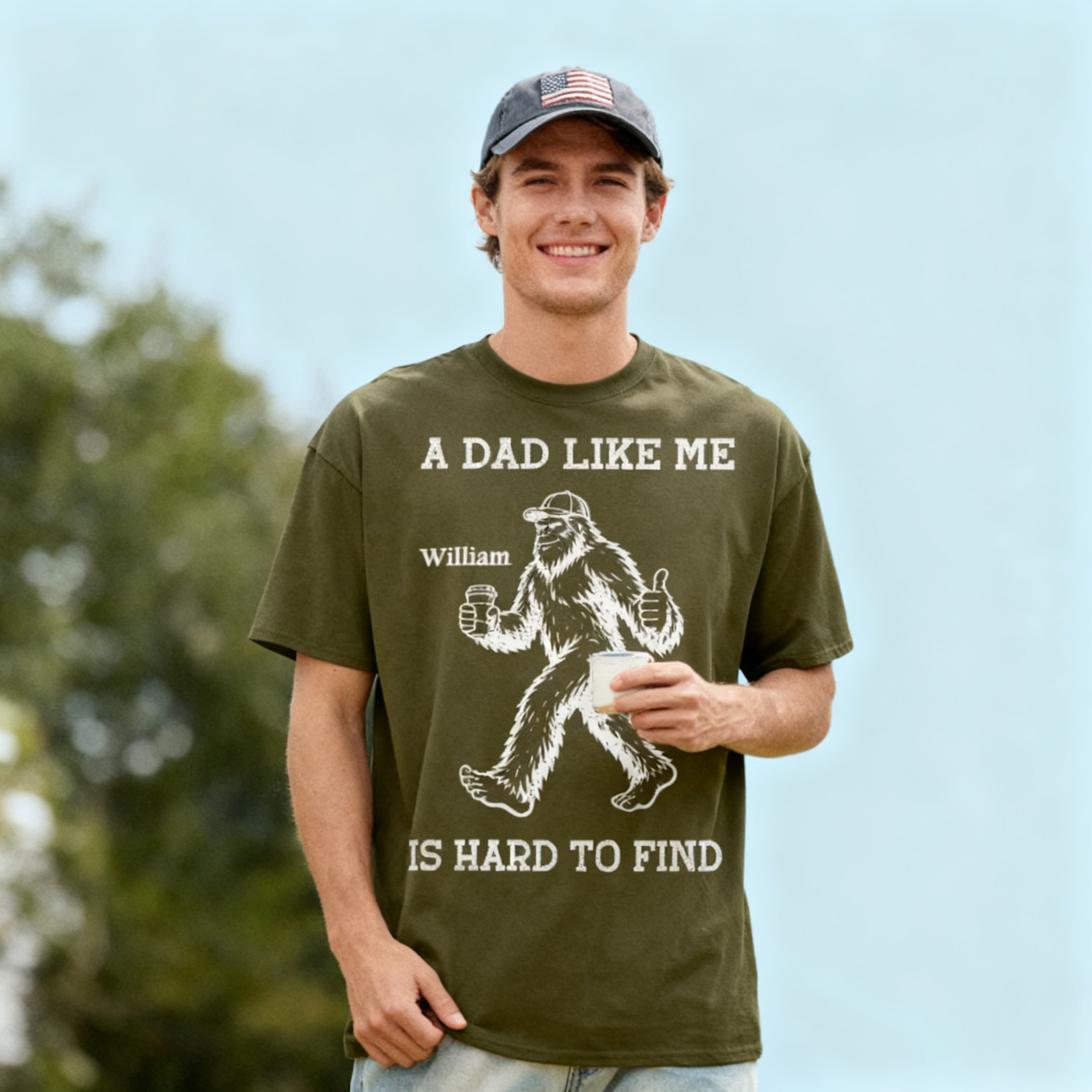 A Dad Like Me Is Hard To Find Custom Shirt – Funny Father’s Day Gift