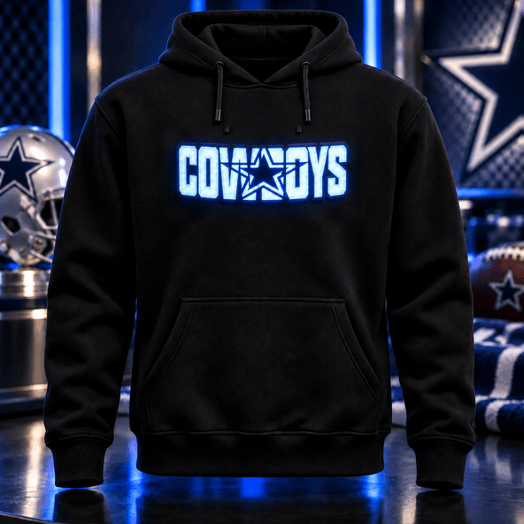 American Football 60+ Teams LED Light-Up Sweatshirt Hoodie 2026