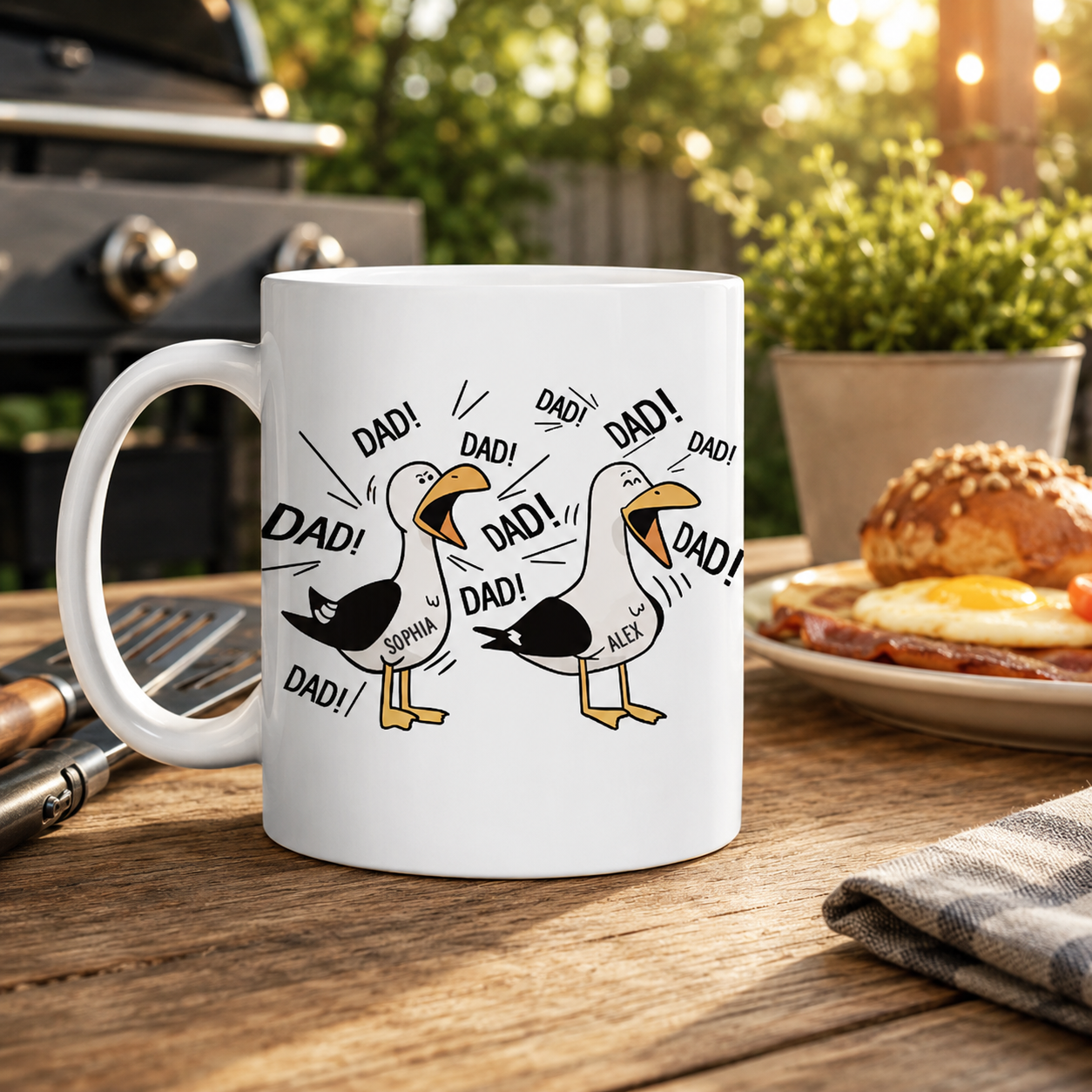 Custom Name Seagull 