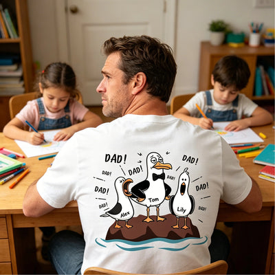 Tired Dad Club Name Shirt - Personalized Shirt - Funny Father's Day Gift for Dad, Husband