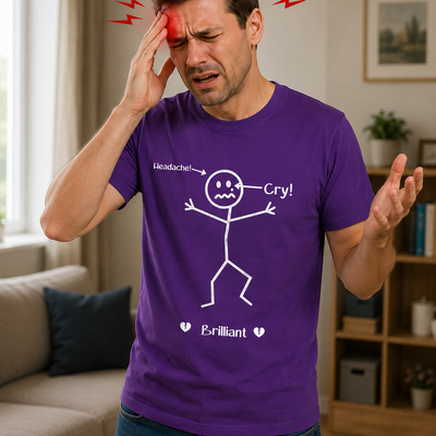 Pain Anatomy Chart Personalized Stick Figure Humor Shirt Gifts For Friends